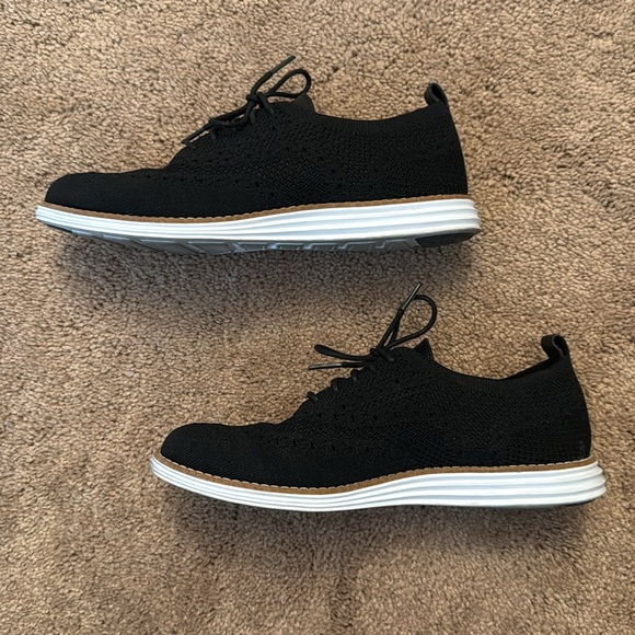 Cole Haan Women’s OriginalGrand Stretchlite Wingtip Oxford Black Size 7 - Picture 9 of 13